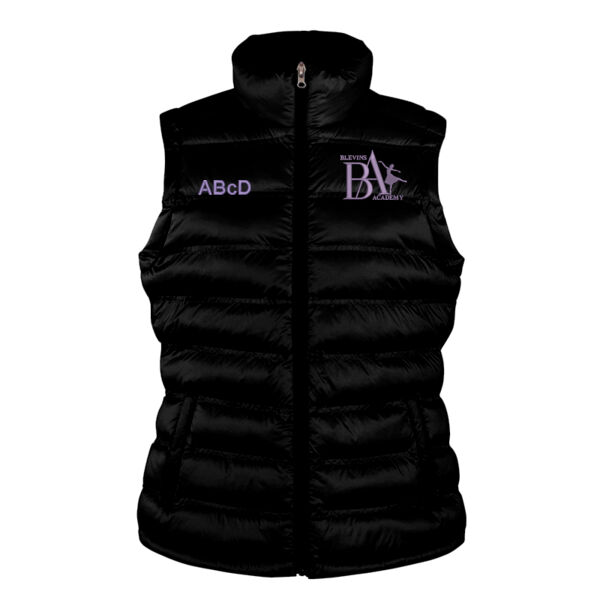 Ladies Fit Bodywarmer - Black (adult sizing) Thumbnail