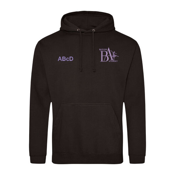 Hoodie - Jet Black (adult sizing) Thumbnail
